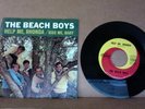 RARE Mint- 1965 45 BEACH BOYS Help Me Rhonda / Kiss me, baby & picture sleeve