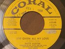 PATTI AUSTIN I've Given All My Love MONSTER NORTHERN SOUL 45 CORAL DJ Why HEAR