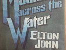 Elton John Madman Across The Water Vinyl Album LP Textured Gatefold Booklet EX