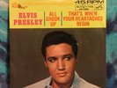 Elvis Presley 45 All Shook Up PS Picture Sleeve GOLD STANDARD SERIES Rare