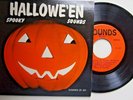 Halloween Spooky Sounds-Sounds EP 501 & PS EX  45 rpm nice rare