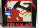 Blackened Recordings Kill EM All by Metallica Jump In The Fire Engine Red Vinyl