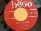 Killer Chicano Soul 45 Carlos Guzman Fabulous 4 I Knew You When TX Latin Ballad
