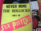 Sex Pistols Never  mind the bollocks vinyl 1977 Pro Clean Repro  Poster