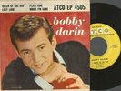 BOBBY DARIN Queen of the Hop RARE 45 EP RECORD ATCO 4505 + PS PIC SLEEVE