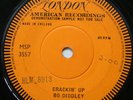 Bo Diddley - Crackin' Up.  1 sided London Demo. HLM 8913.  Ex minus