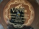 Victor 21649 Bill Helms Upson County Band GEORGIA BLUES Country 78rpm 1928 EE+