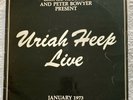 Uriah Heep Live Hard Rock Heavy Metal Vinyl Record 2 X LP 33rpm 12