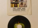 Beatles FOR YOU BLUE & LONG AND WINDING ROAD Picture sleeve & 45 Ex Vinyl
