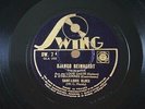 Django Reinhardt Saint Louis Blues & Bouncin' Around 78 Tours Swing SW.7
