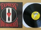 EXPRESS LOVE AND ROCKETS TRANSLUCENT BROWN VINYL ORIG 1986 LP BIG TIME 6011