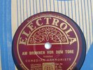 78rpm COMEDIAN HARMONISTS - MORGEN MUSS ICH FORT-AM BRUNNEN  VOR DEM.  RARITÄT