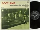 Zoot Sims - Goes To Jazzville LP - Dawn - DLP 1115 Mono DG VG+