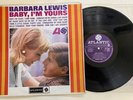 BARBARA LEWIS album BABY I'M YOURS, 1966 PLUM ATLANTIC 1st ISSUE GREAT TRACKS EX