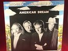 CROSBY STILLS NASH & YOUNG American Dream 1988 UK PROMO VINYL LP + INNER EXCELLE