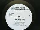 Peter Gabriel – Profile '86 NBC 86-18 US EX- 2LP Tested Genesis RARE Broadcast