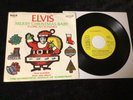 ELVIS PRESLEY 45 PROMO 74-0572 MERRY CHRISTMAS BABY/O’COME ALL YE FAITHFUL VG+