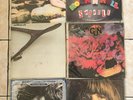 6 x vinyl - Led Zep/Juicy Lucy/Hendrix/Sex Pistols/Gun - 99p start..