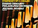 Audiophile Telarc, Saint-Saens, Symphony No. 3 - PhilOrch./Ormandy/Murray, EX/EX