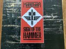MANOWAR  - Sign Of The Hammer - Brown Vinyl 2009 UK BOB V203LP - Limited