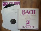 REINE FLACHOT 3 LPS BOX BACH 6 CELLO SUITES POUR VIOLONCELLE SEUL BOURG  MINT LP
