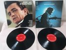 2 Vintage Johnny Cash LP Vinyl Records At Folsom Prison AND At San Quentin