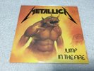 Metallica Jump In The Fire Red 45 RPM Vinyl Record Single