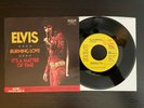 ELVIS PRESLEY Burning Love RARE PROMO 45 & Picture Sleeve RCA 74-0769 EX/VG+