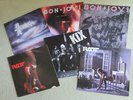 6 x Vinyl LP, KIX & BON JOVI & CHINA & RATT, Hard Rock Hair Metal Glam Rock