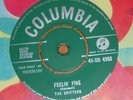 The DRIFTERS - Feelin` Fine  VERY RARE UK 1959 Columbia 7