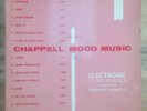 RARE CHAPPELL MOOD MUSIC LIBRARY electronic gerhardz vol15  jazz funk cosmic