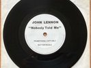 Beatles  John Lennon   Nobody Told Me  1983 UK 1-Sided Promo 7