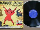 VINYLE-JOURNAL DE TINTIN-LA MARQUE JAUNE-BLAKE ET MORTIMER-PP 85