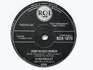 ELVIS PRESLEY - Hard Headed Woman / Don't Ask Me Why 78 rpm disc (A++)