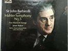 Mahler: Symphony No. 5 etc. / Baker / Barbirolli / EMI 2 LP box ASD 2518-9 1ST