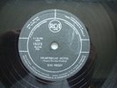 Elvis Presley Belgien 78 RPM Schellack RCA Heartbreak Hotel