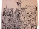 THE BLOOD - FALSE GESTURES FOR A DEVIOUS PUBLIC LP -  RARE ORIG 1983 PUNK NOYZ