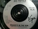 SEX PISTOLS Holidays in the Sun Punk Single 7 45 Jahr 1977 France