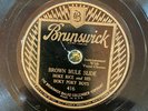 Bruns 416 Hoke Rice Boys BROWN MULE SLIDE rare . 78 rpm Country V+/E- 1930