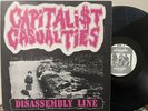CAPITALIST CASUALTIES disassembly line SLAP A HAM LP punk rock