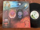 LP KING CRIMSON - IN THE WAKE OF POSEIDON PINK RIM ISLAND TEX - Ex / Ex