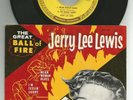 ROCKABILLY - E.P. w PIC SLEEVE - JERRY LEE LEWIS- GREAT BALL -HEAR -1957 SUN 107
