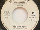 Roy Hamilton - You Shook Me Up - RCA - WD - Mod/Nsoul