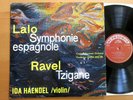 SUA ST 50615 ED1 Ida Haendel Lalo Symphonie Espagnole Ravel Tzigane Supraphon EX