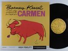 BARNEY KESSEL Carmen CONTEMPORARY LP VG+ mono