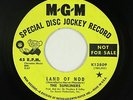 Northern Soul Funk Psych 45 - Sunliners - Land Of Nod - MGM - pre-Rare Earth