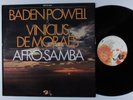 BADEN POWELL & VINICIUS DEMORAES Afro-Samba BARCLAY LP VG++ germany
