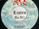 50s Group Rocker 45 THE DELTONES Framed / I Never 20th FOX guitar break HEAR
