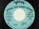 Northern/Sweet Soul 45 - Billy Woods - I Don't Want To Lose - Verve - mp3