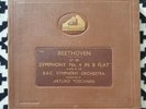 HMV DB 8733-6 - Beethoven Symphony No. 4 - Toscanini BBC 1940 4x 78 RPM